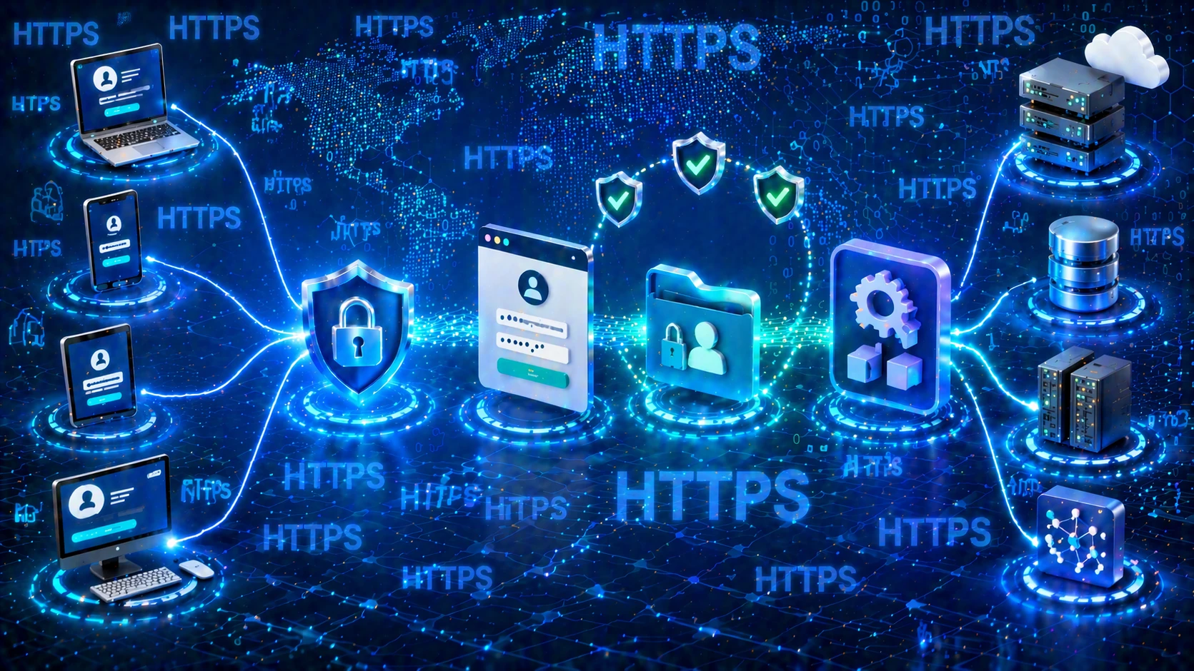 HTTPS 适配登录页面、管理会话与 API 通信场景
