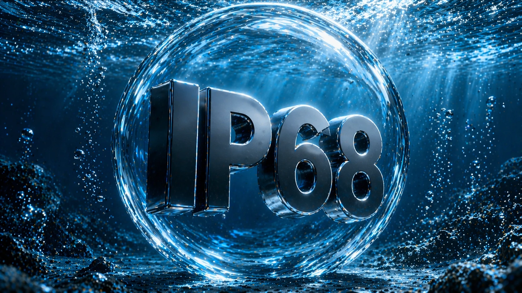 IP68 建立在第一位数字 6 的防尘保护之上，并将其防水保护扩展到 IP67 之上，涵盖了在规定条件下的持续浸泡。