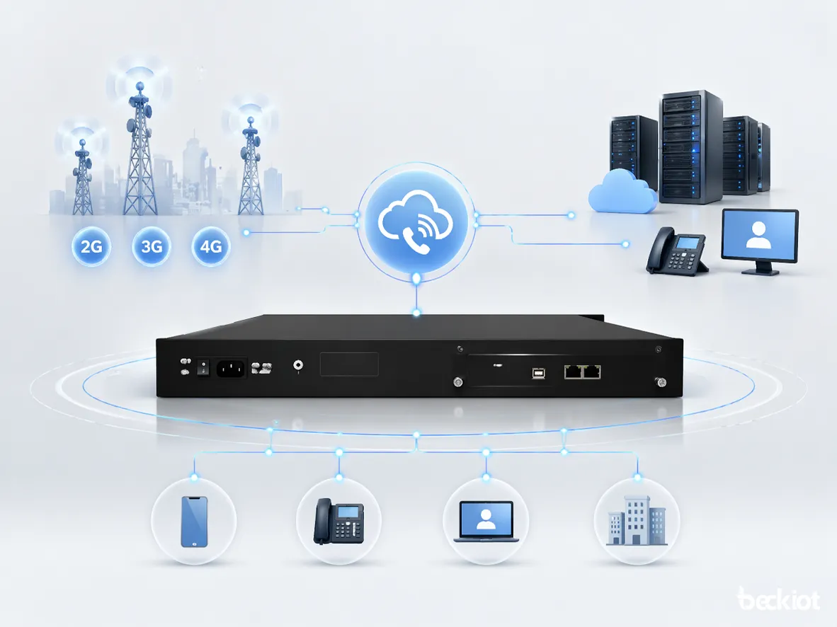 GSM/LTE-to-IP语音连接