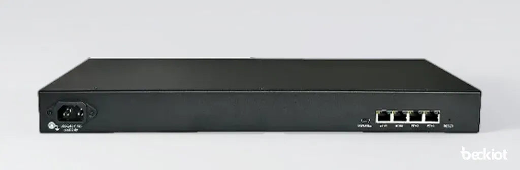 用于模拟电话机与SIP网络集成的IPGA-16S FXS网关正面图