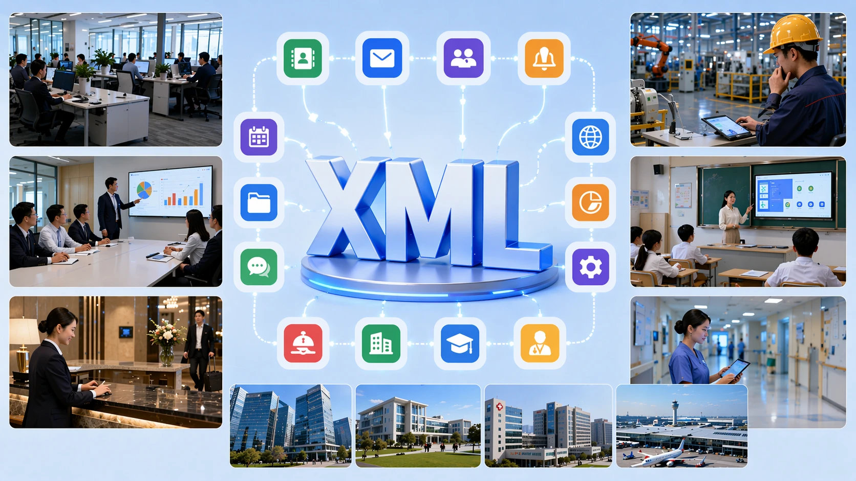 XML Browser 在企业、酒店、医疗和工业 IP 电话部署中的应用场景