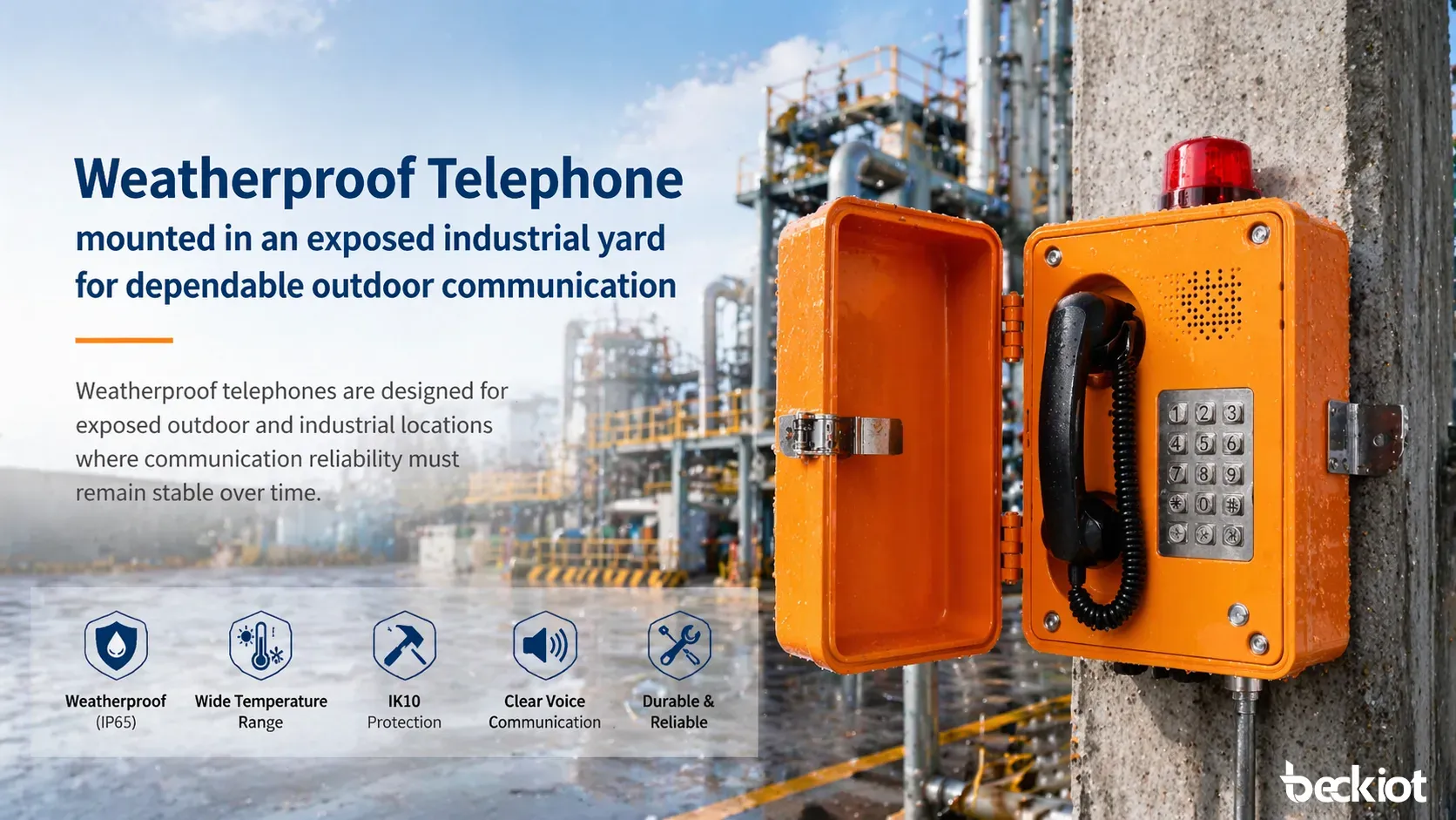 Weatherproof Telephone: Key Features, Benefits, and Applications