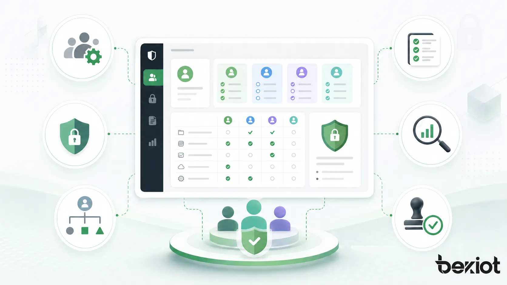 基于角色的访问控制有哪些主要特性？