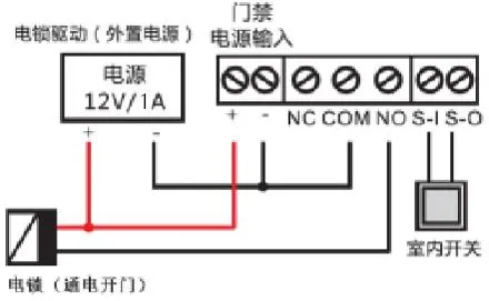 外部供电模式连接示意图
