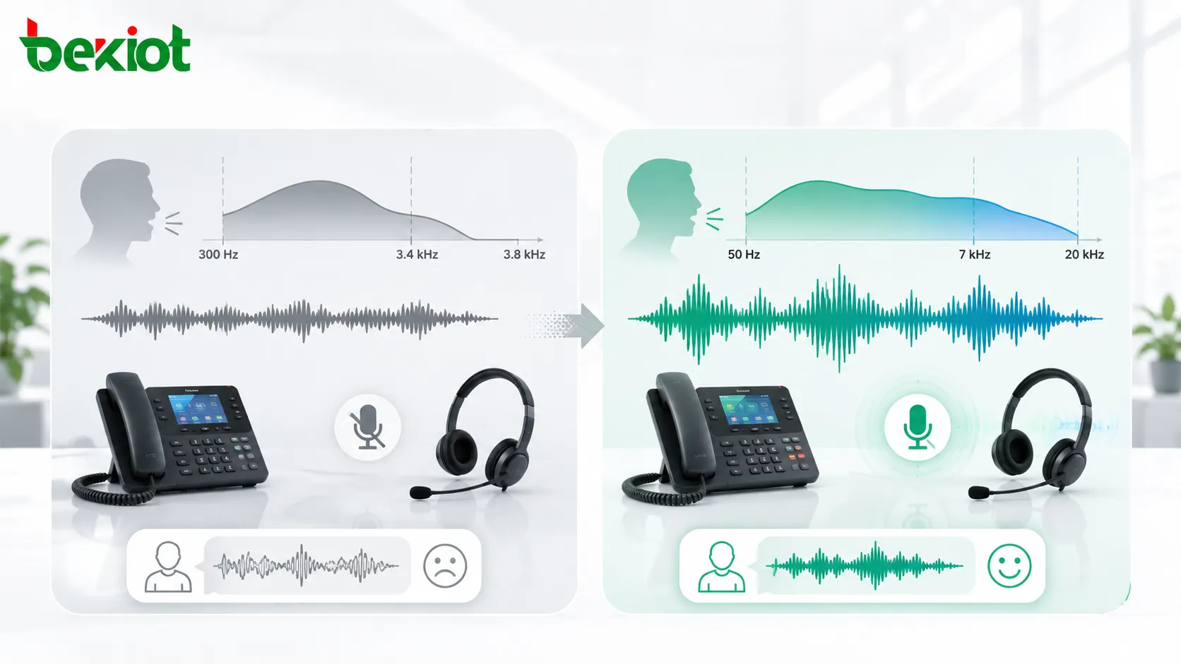 什么是高清语音？音频优势、技术特性与应用场景