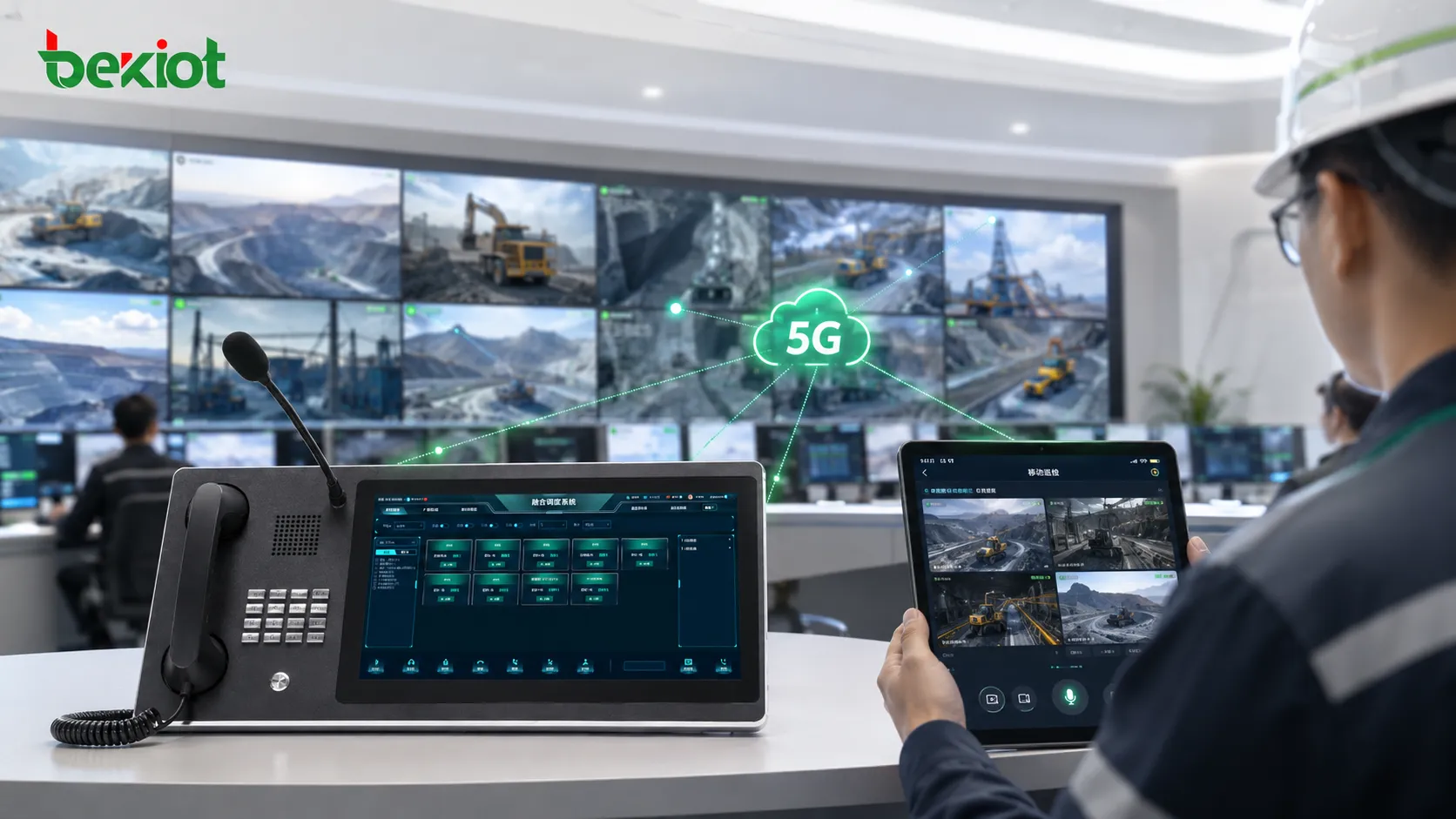 5G 智能矿山视频融合解决方案
