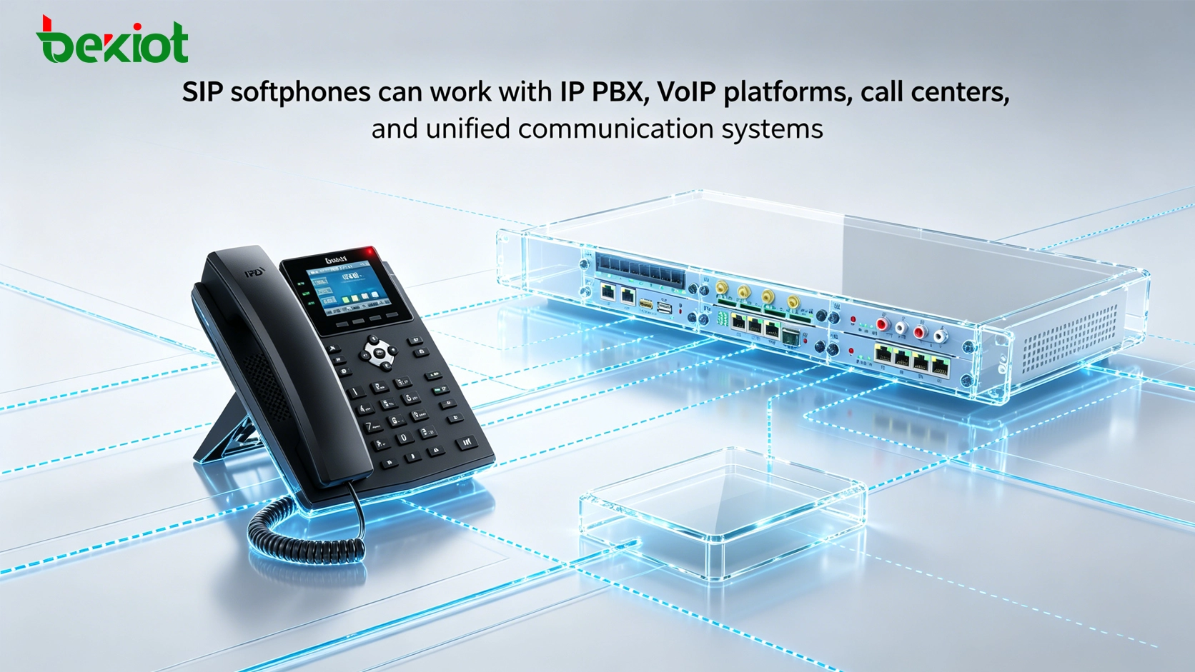 SIP软电话与IP PBX、统一通信和呼叫中心平台的集成