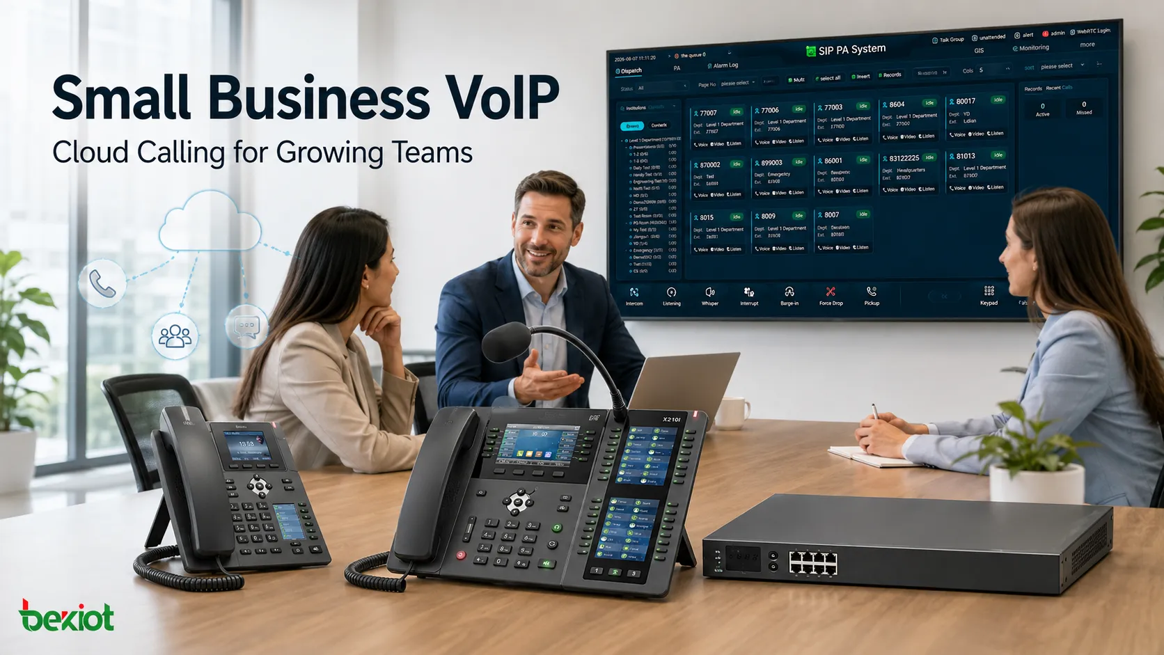 小型企业 VoIP 选型：六大主流方案的功能与成本对比