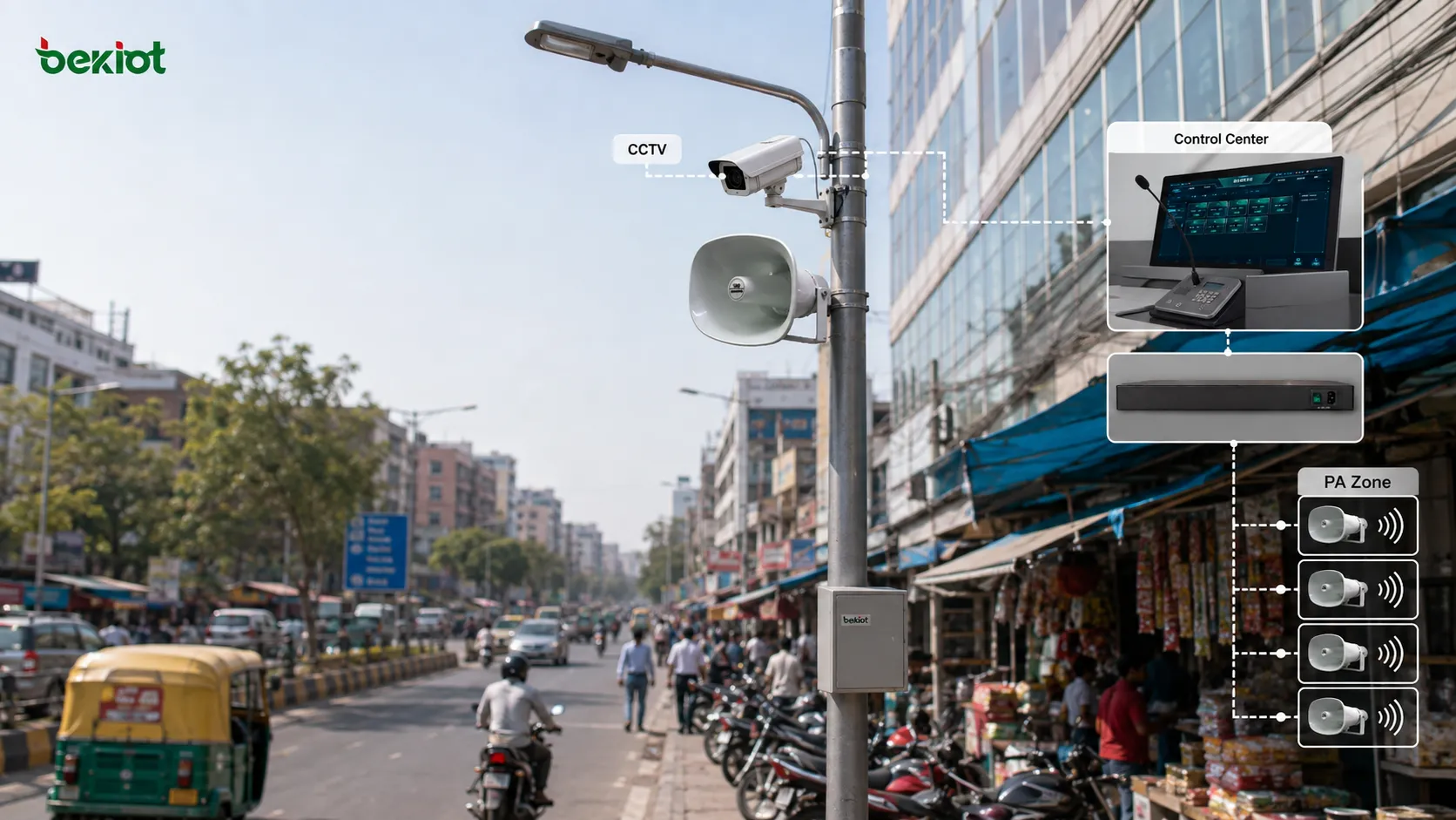 智慧道路为何将CCTV与公共广播系统结合？