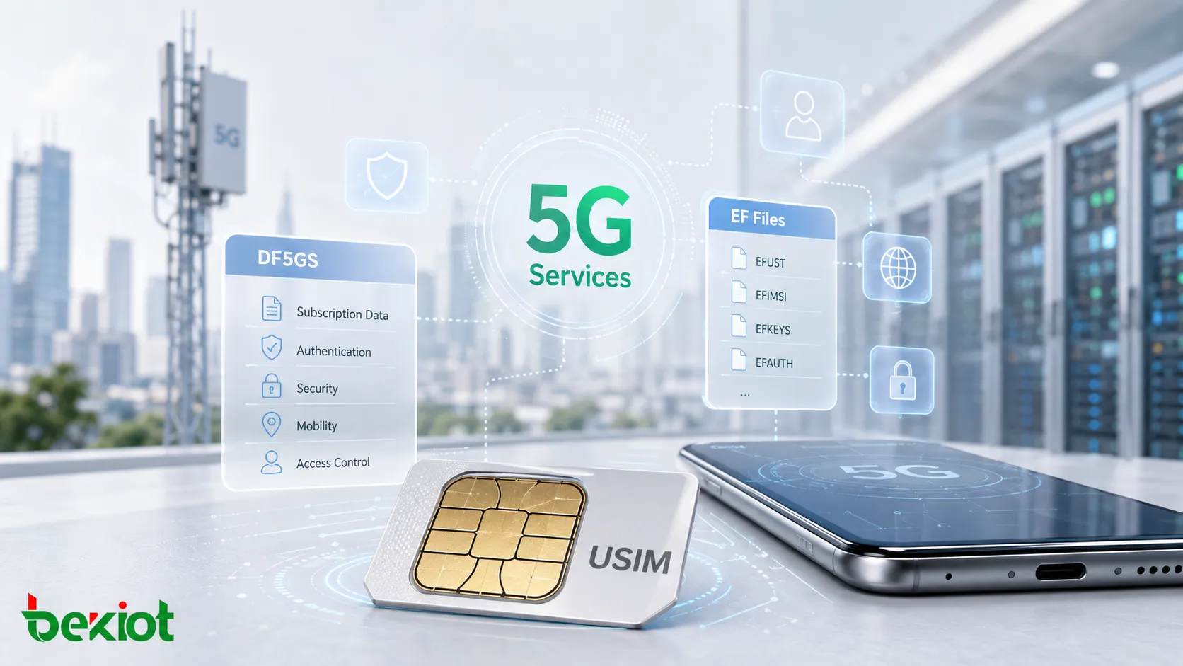 为什么 USIM 需要为 5G 增加新的服务和 EF 文件？