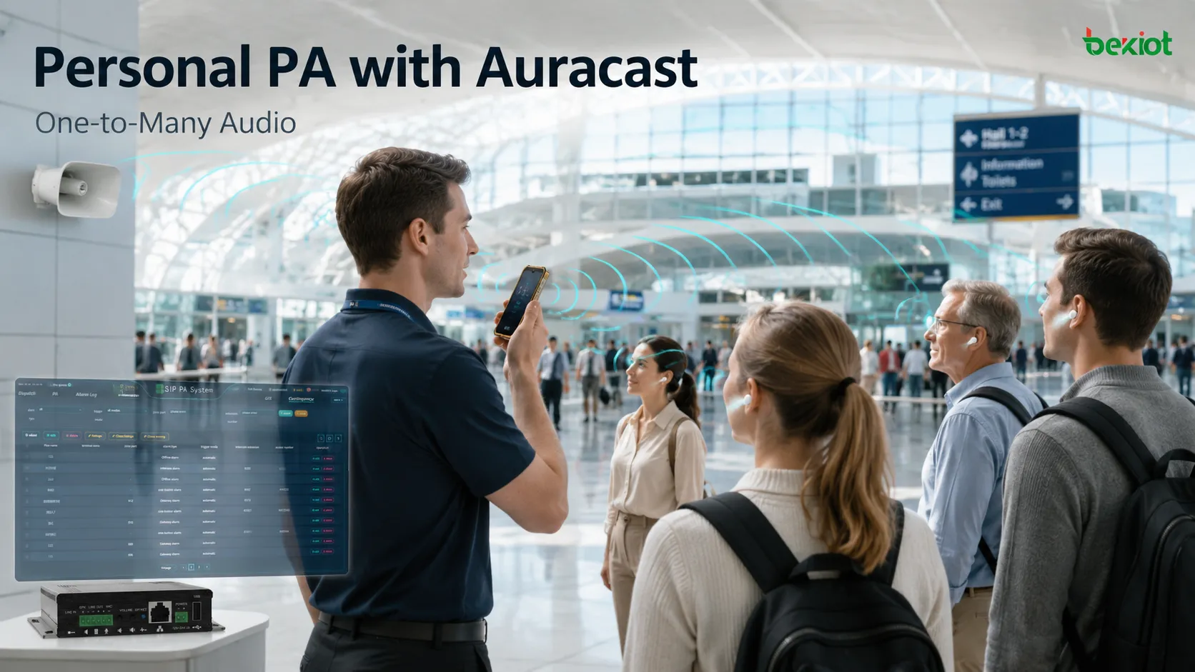智能手机真的能当 PA 系统吗？Auracast 正在重新定义一对多音频