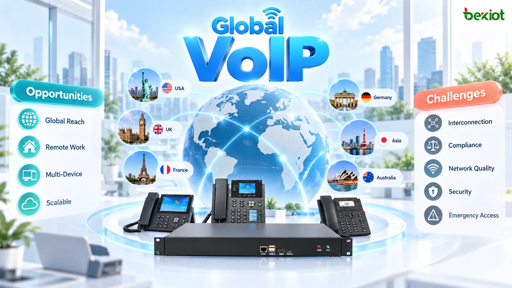走向全球：VoIP 能让企业哪些事情变得更简单，又有哪些边界？