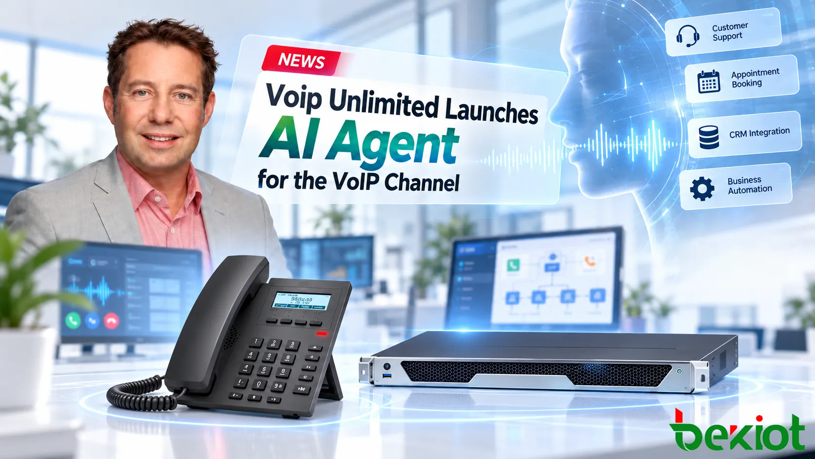 Voip Unlimited 推出 AI Agent，推动 AI 语音服务进入 VoIP 渠道